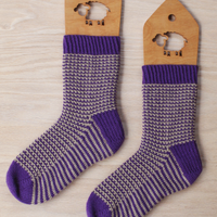Stripe It To Me Socks PDF Knitting Pattern