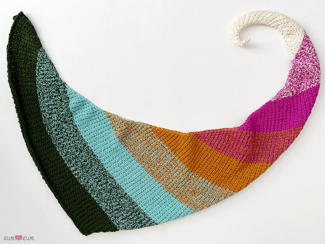 Tilted Tiles Shawl Yarn Kit – Ewe Ewe Yarns