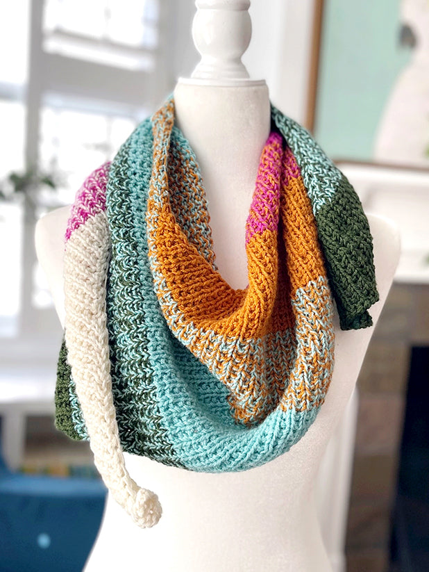 Fluffy Fusion Shawl Yarn Kit