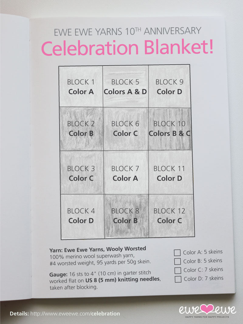 Celebration Blanket Yarn Kit