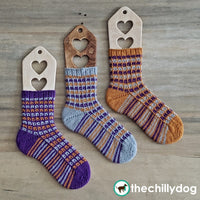 Cubicle Socks Trio Yarn Kit