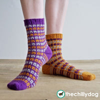 Cubicle Socks Trio Yarn Kit