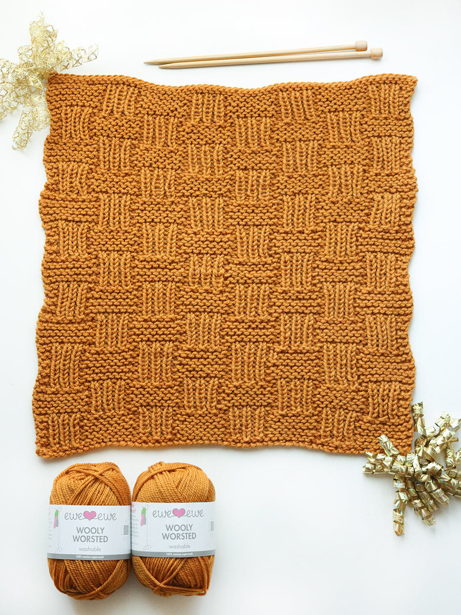 Celebration Blanket – Block 11 – Weaving Friendship FREE Knitting