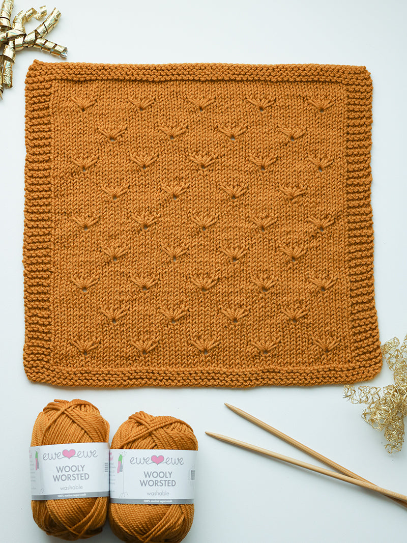 Celebration Blanket – 12 Stitch Pattern Squares – FREE Knitting Pattern PDF