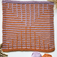Celebration Blanket – Block 5: Connecting Ideas FREE Knitting Pattern PDF