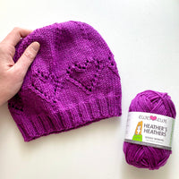 Ewe Heart Hat FREE Lace Hat PDF Knitting Pattern