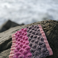 Self Love Cowl PDF Puff Stitch Marled Infinity Scarf Knitting Pattern