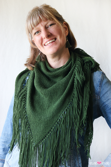 Steady Rain Shawl FREE Knitting Pattern PDF