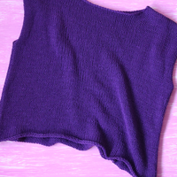 Temperature Tee FREE Tank Top Knitting Pattern for All Sizes