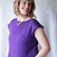 Temperature Tee FREE Tank Top Knitting Pattern for All Sizes
