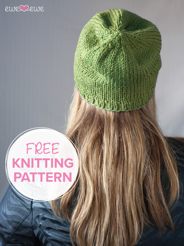 Baa Baa Beanie PDF Free Hat Knitting Pattern – All Sizes