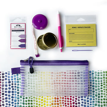 Coordinated Chroma Notions Kits for Knitting