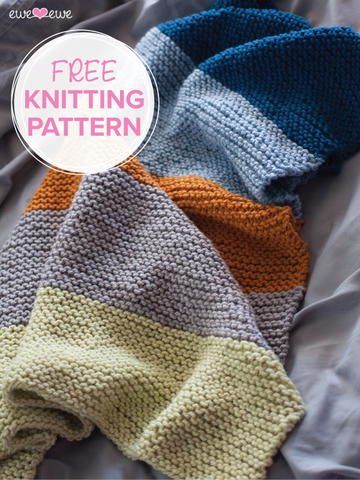 Big Bouncy Baby Blanket FREE PDF Knitting Pattern