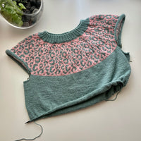 Cat Lady Crop Sweater Knitting Kit