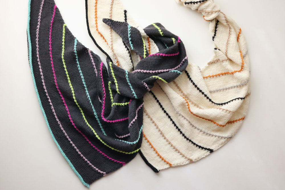 Color Parade Shawl + Hat Yarn Kit