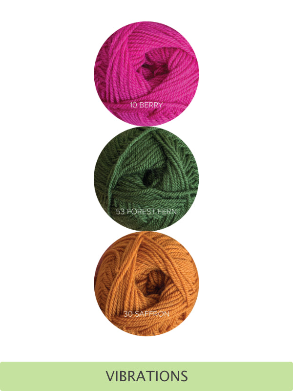 Cubicle Socks Trio Yarn Kit