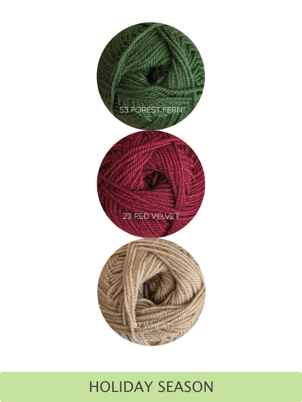 Cubicle Socks Trio Yarn Kit