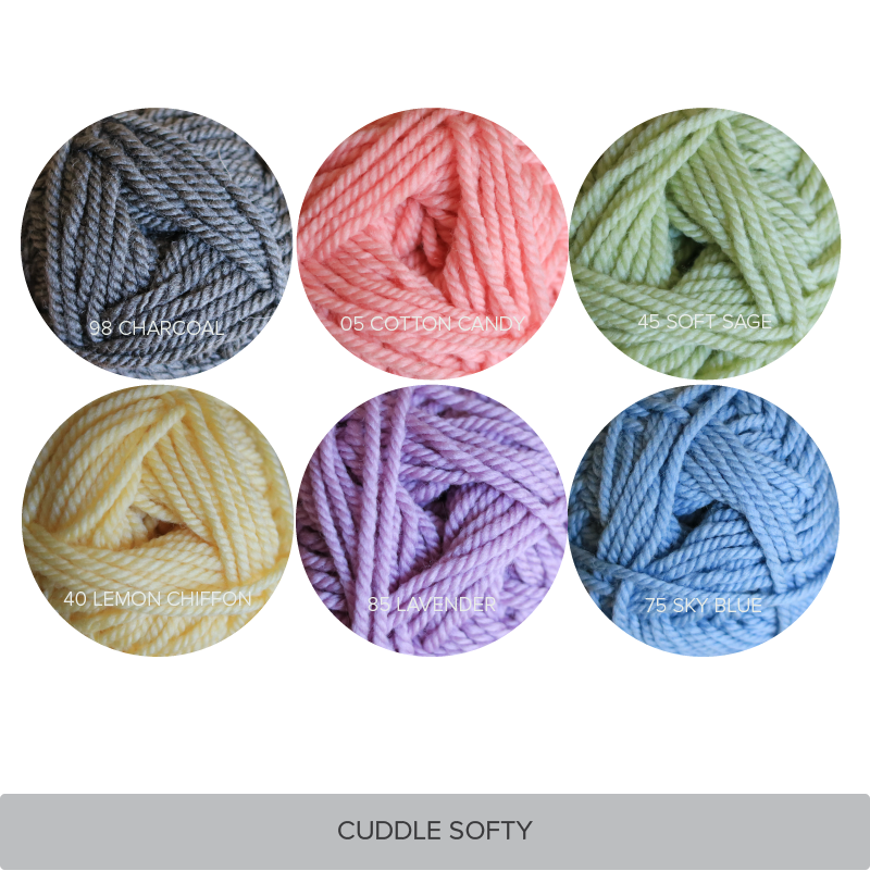 Cuddle Up Baby Blanket Yarn Kit