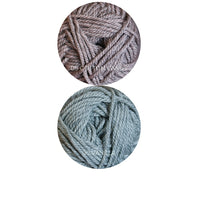 Easy Twisted Rib Beanie Yarn Knitting Kit