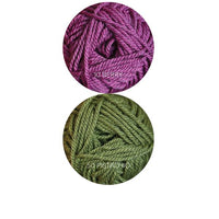 Easy Twisted Rib Mittens Yarn Knitting Kit