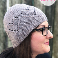 Ewe Heart Hat FREE Lace Hat PDF Knitting Pattern