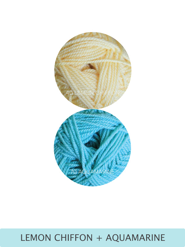 Fresh Squeezed Baby Pullover Sweater Yarn Kit