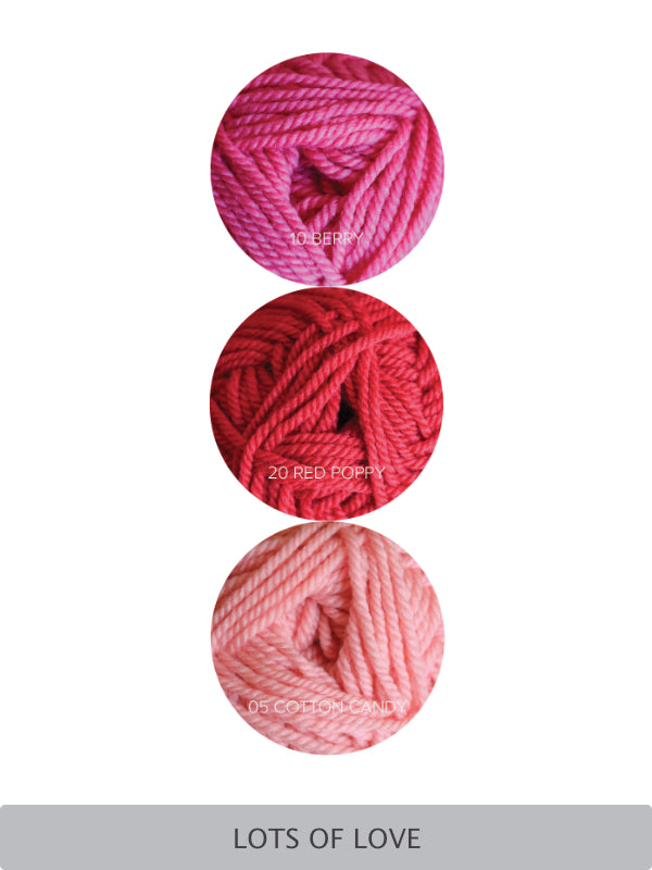 Ewe Ewe Heart Heart Yarn Kits