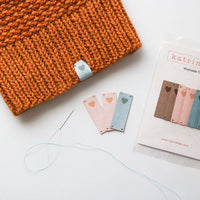 Heart Tags for Knitting and Crochet Projects