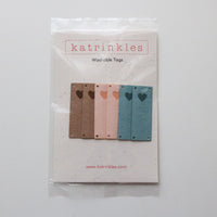 Heart Tags for Knitting and Crochet Projects