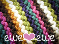 Wooly Stripe Scarf FREE Knitting Pattern PDF