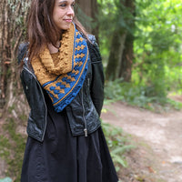 Sun Shawl PDF Worsted Weight Wrap Knitting Pattern