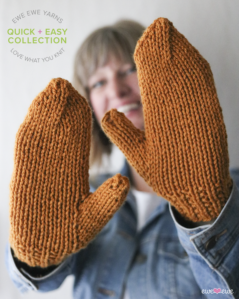 Misty Morning Mittens FREE Knitting Pattern PDF