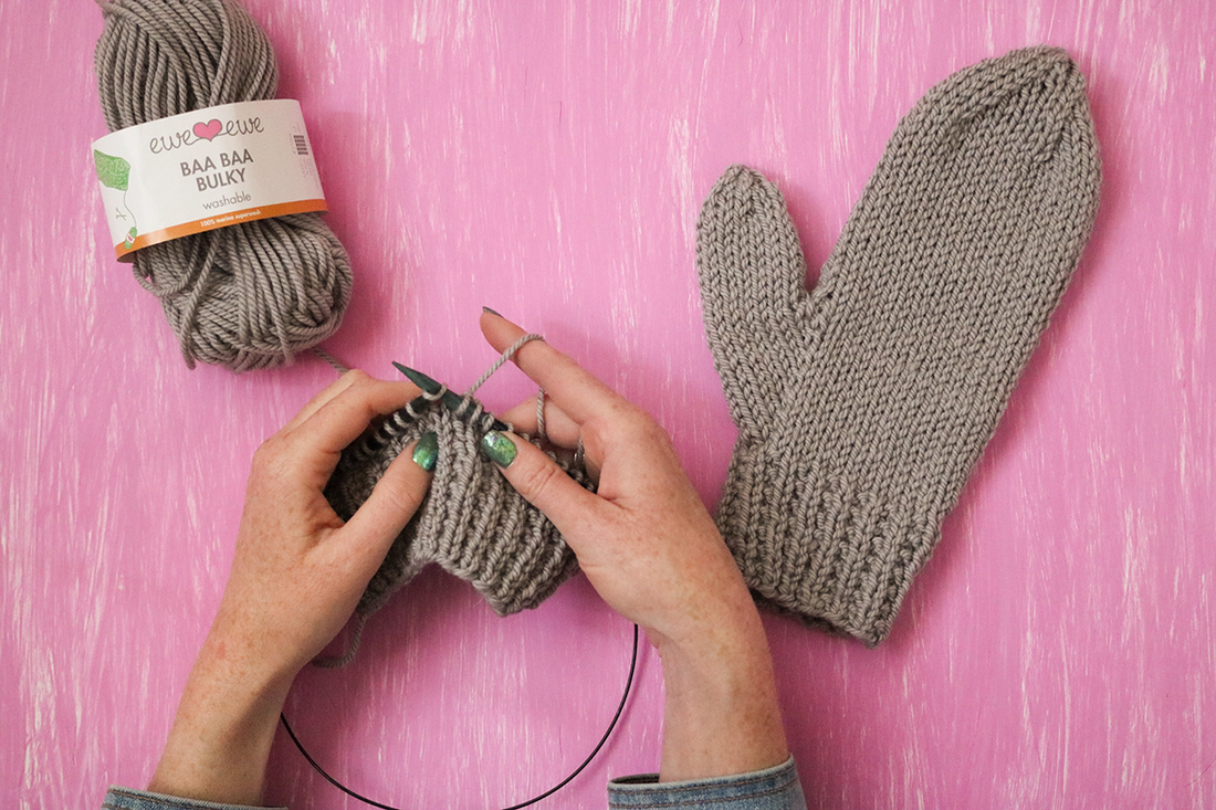 Misty Morning Mittens Yarn Kit