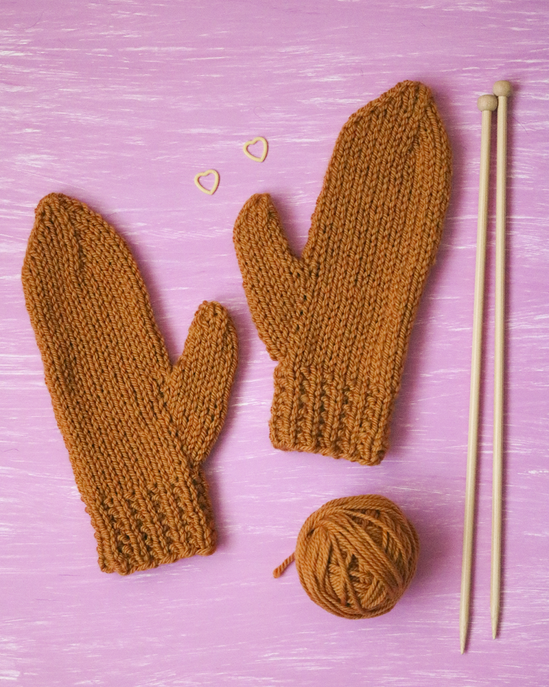 Misty Morning Mittens FREE Knitting Pattern PDF