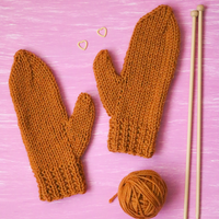 Misty Morning Mittens FREE Knitting Pattern PDF