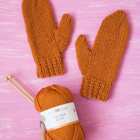 Misty Morning Mittens FREE Knitting Pattern PDF