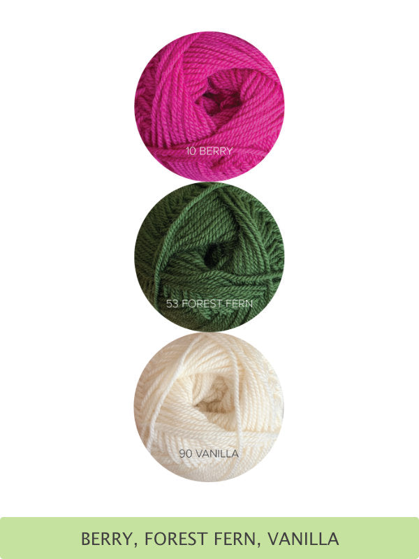 Neonpolitan Shawl Yarn Kit