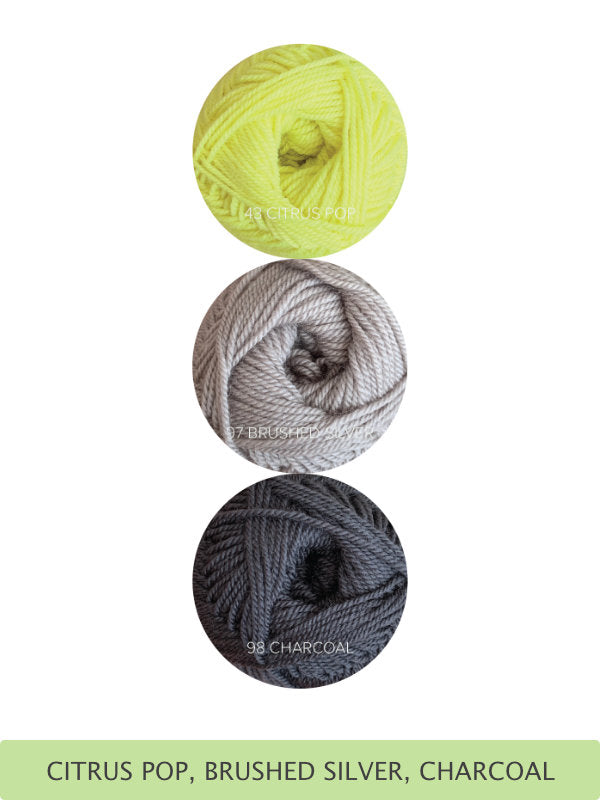 Neonpolitan Shawl Yarn Kit