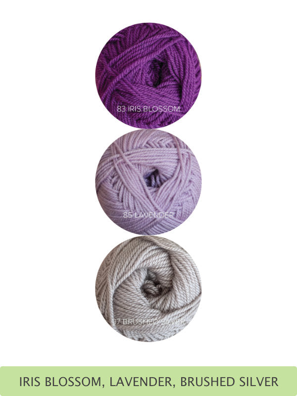 Neonpolitan Shawl Yarn Kit