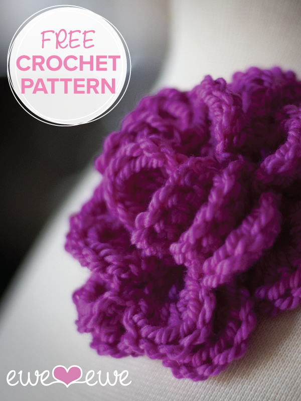 Pretty Corsage FREE Crochet Flower Pattern