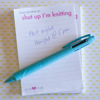 Quotepads: Funny Knitting Notepads